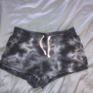 Blue Tye Dye Shorts